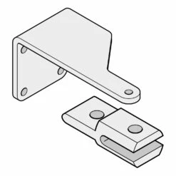 SOMMER Set Torpfostenbeschlag 92/235 Twist XL