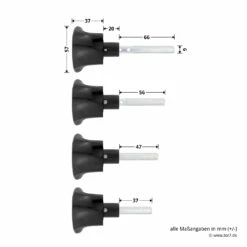 Hörmann Rundgriff Berry Schwingtor DF80/95/98 -Sonax Geschäft 764323 hoermann rundgriff berry schwingtor df80 95 98 masse