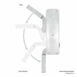 Hörmann Tortreibriegel Basküle Links, Unten Schließend -Sonax Geschäft 797790 hoermann tortreibriegel baskuele links unten schliessend anwendungsbeispiel