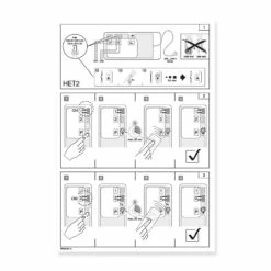 Hörmann Set: Empfänger HET 2 Mit 2 Handsendern HSE 2, 868 MHz -Sonax Geschäft h901 hoermann set empfaenger het 2 mit 2 handsendern hse 2 868 mhz anleitung
