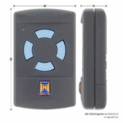 Hörmann Set: Empfänger HET 2 Mit 2 Handsendern HSM 4, 868 MHz -Sonax Geschäft h902 hoermann set empfaenger het 2 mit 2 handsendern hsm 4 868 mhz handsender masse