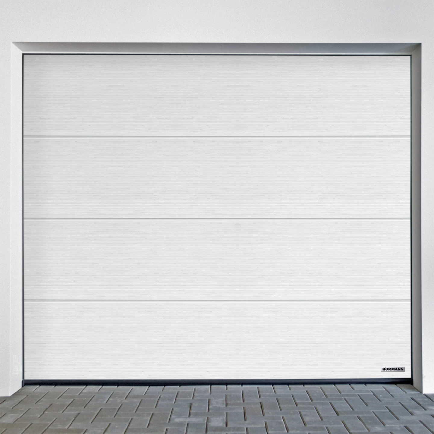 Hörmann Garagentor Slategrain 2375 X 2125 Mm Mit Antrieb 1 Hörmann Garagentor Slategrain 2375 X 2125 Mm Mit Antrieb