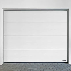 Hörmann Garagentor Slategrain 2440 X 2080 Mm Mit Antrieb