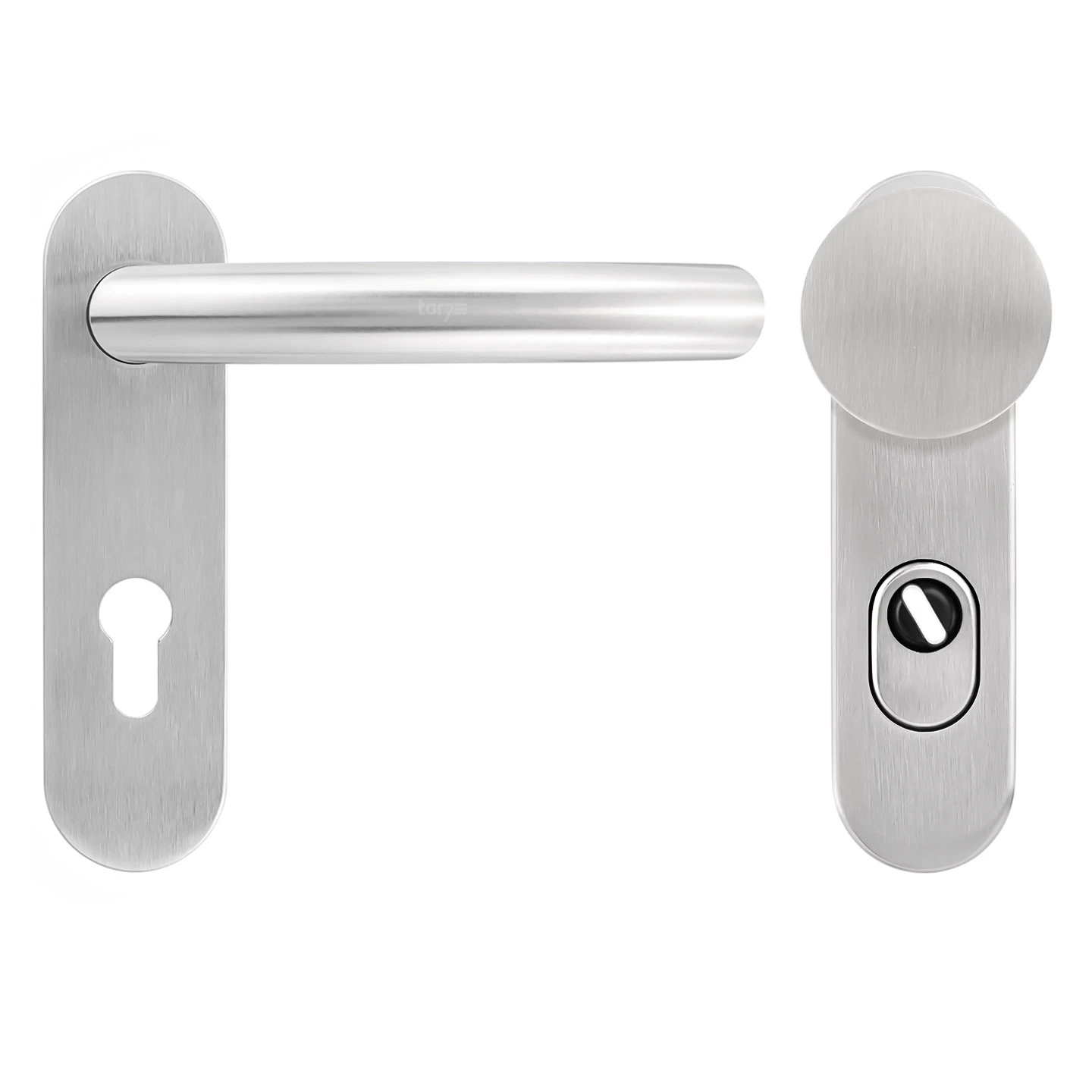 Steinau FS ES1-K Sicherheitsbeschlag, Typ D 510, Edelstahl Matt 1 Steinau FS ES1-K Sicherheitsbeschlag, Typ D 510, Edelstahl Matt