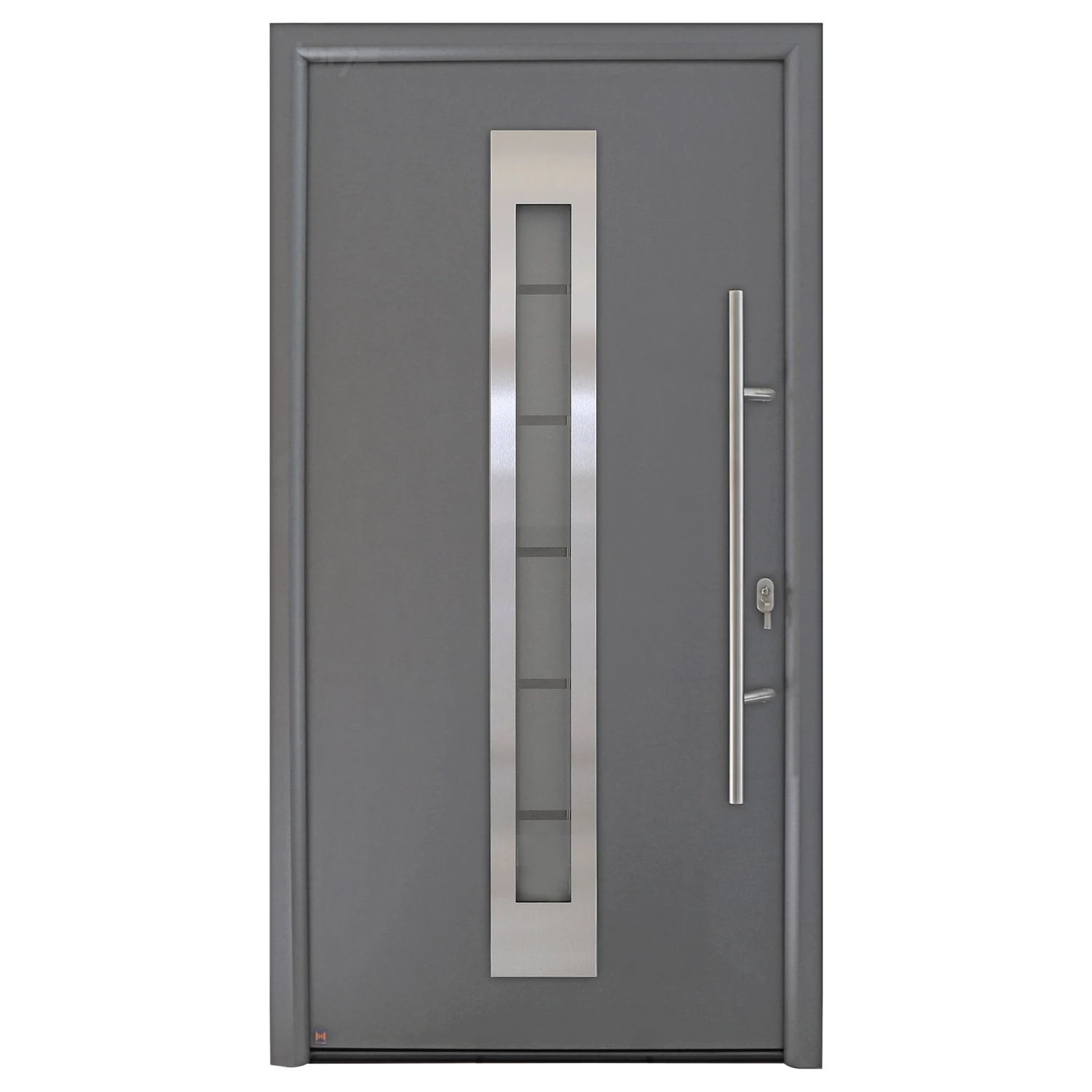 Hörmann ThermoPlus Haustür THP 750 Titan Metallic CH703 DIN RECHTS 1 Hörmann ThermoPlus Haustür THP 750 Titan Metallic CH703 DIN RECHTS